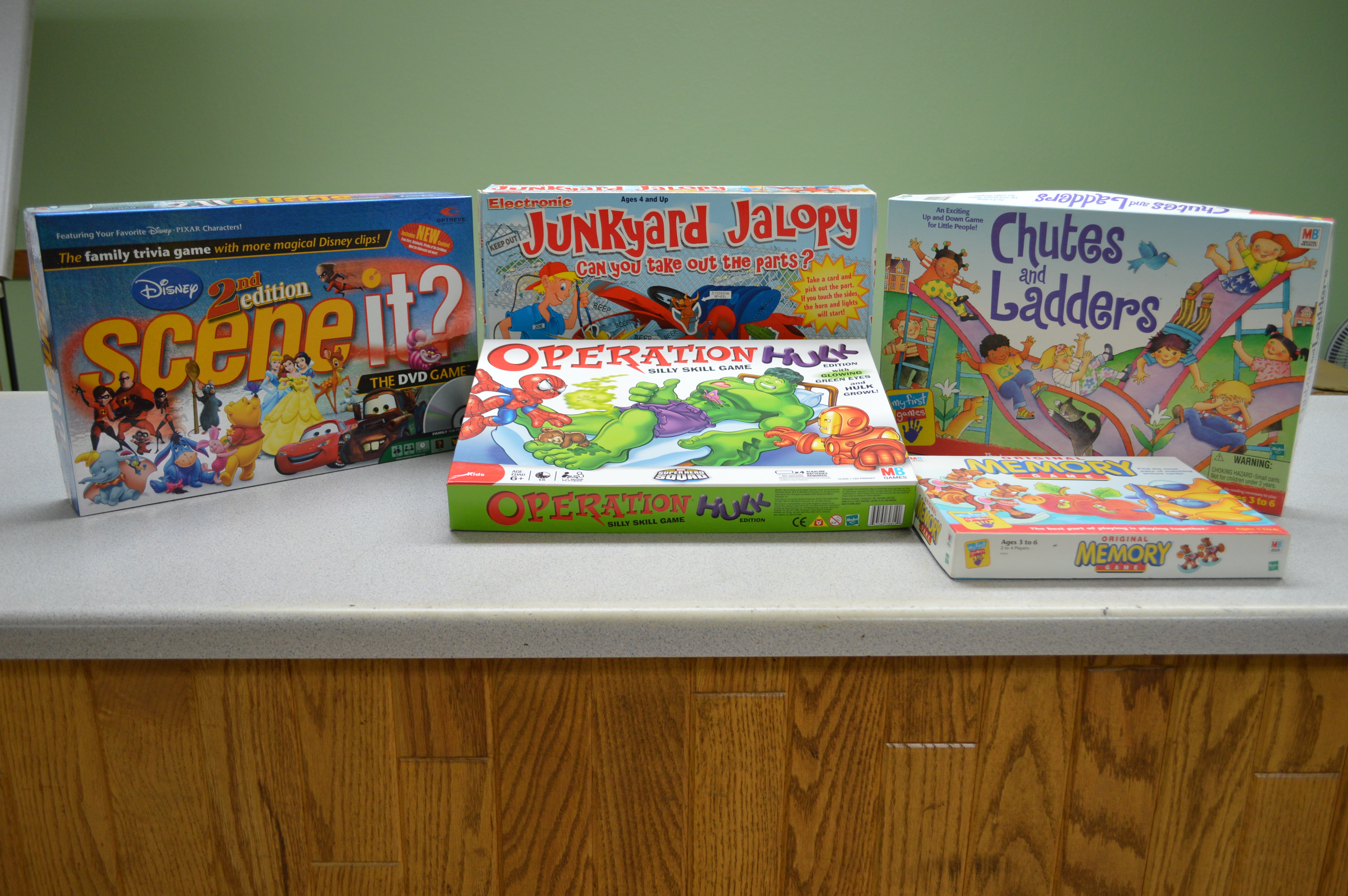 lot 33 image: Childrens board games