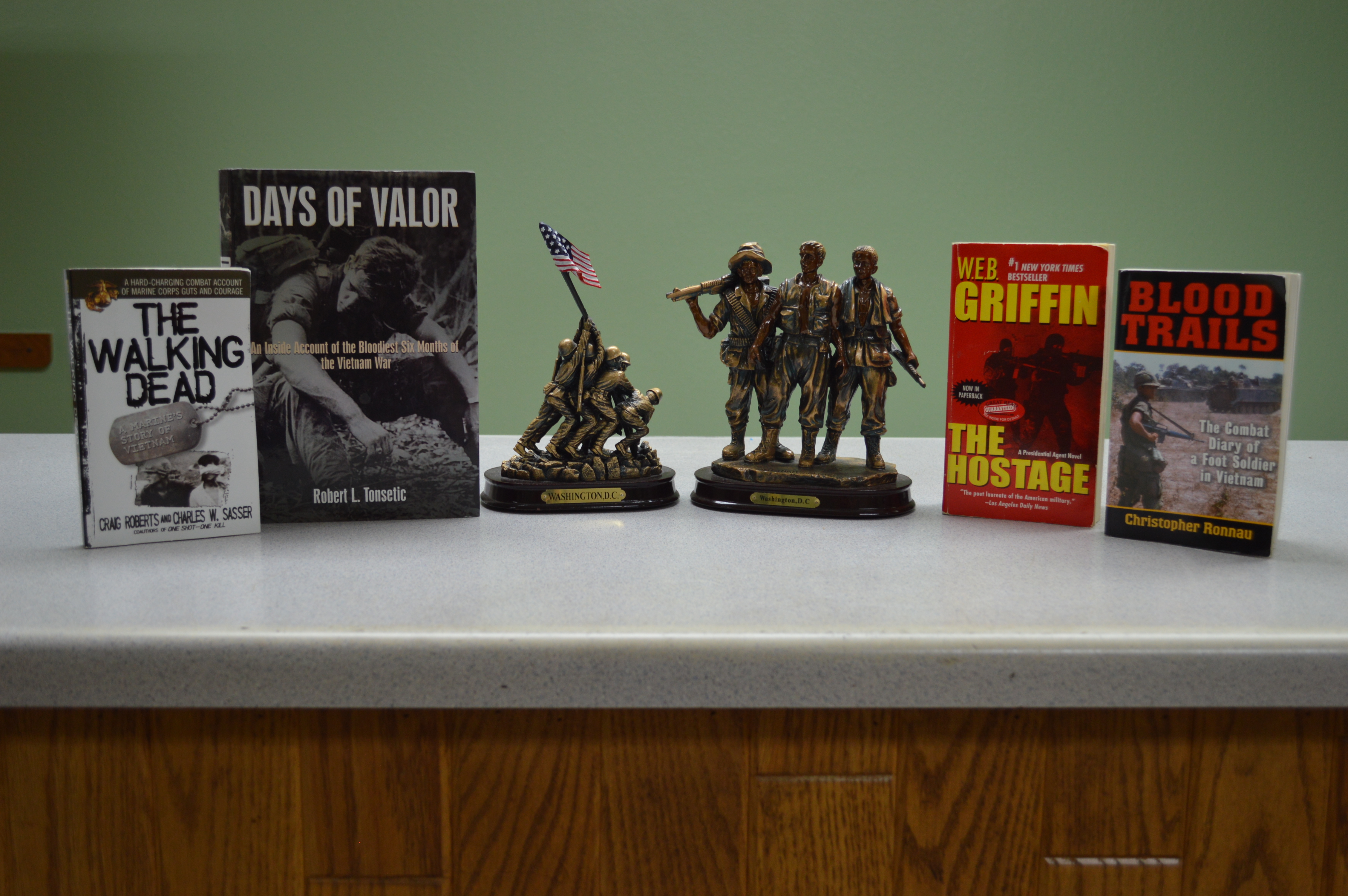 lot 44 image: War books and figurines