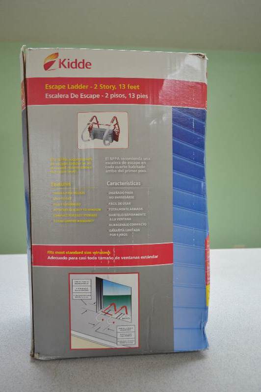 lot 80 image: Kidde escape ladder-2 story ,13ft