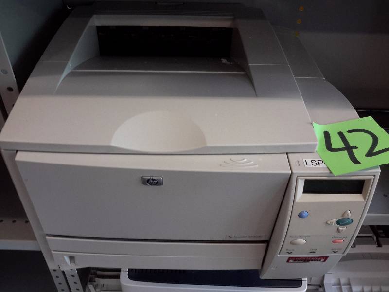 lot 42 image: HP 2300 dtn Laser Jet printer