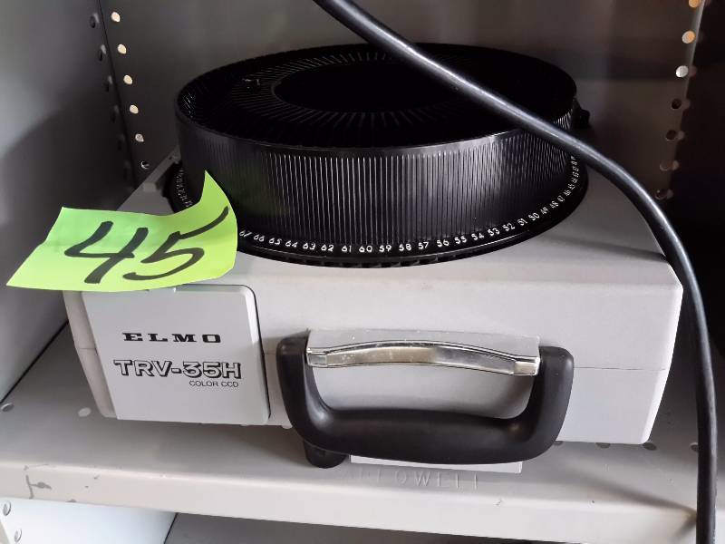 lot 45 image: ELMO TRV-35H, Color CCD  Untested