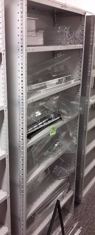 lot 24 image: Large lot of Acrylic Shelving, Shelf not included