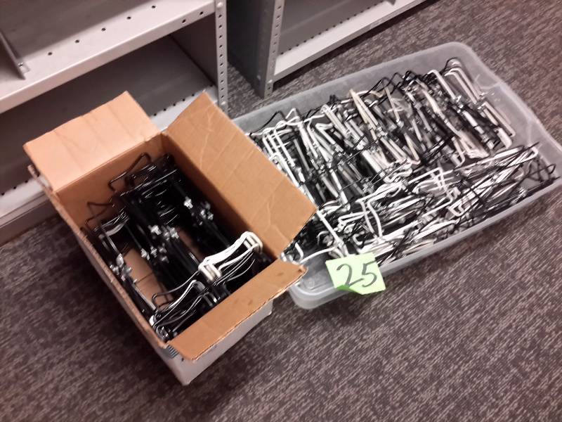 lot 25 image: Wire Paper, Book Stands.. Large lot