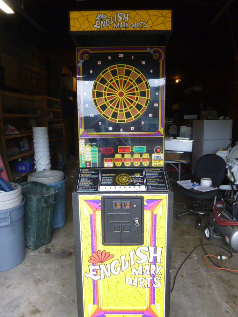 english mark darts machine