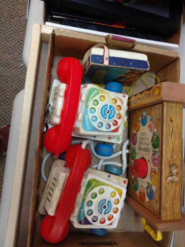 lot 50 image: Vintage Fischer Price Toys