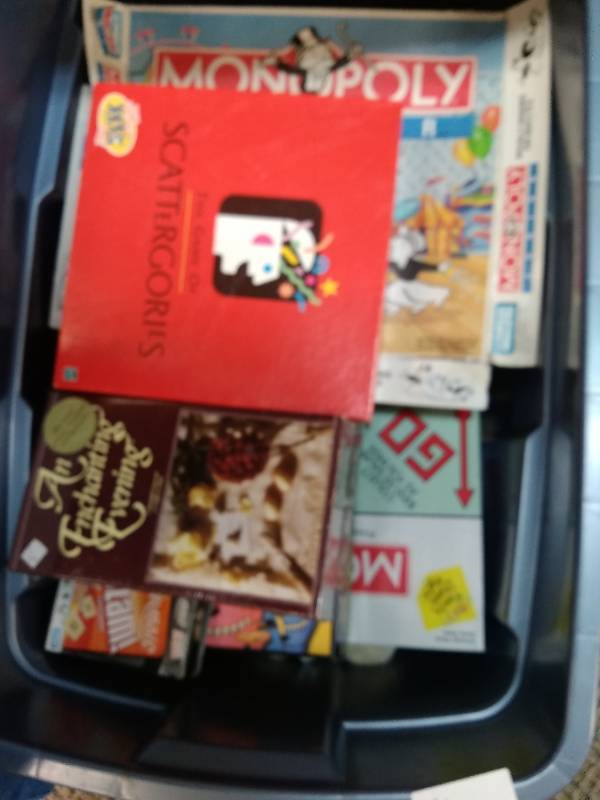 lot 81 image: Large Tote of Vintage Games