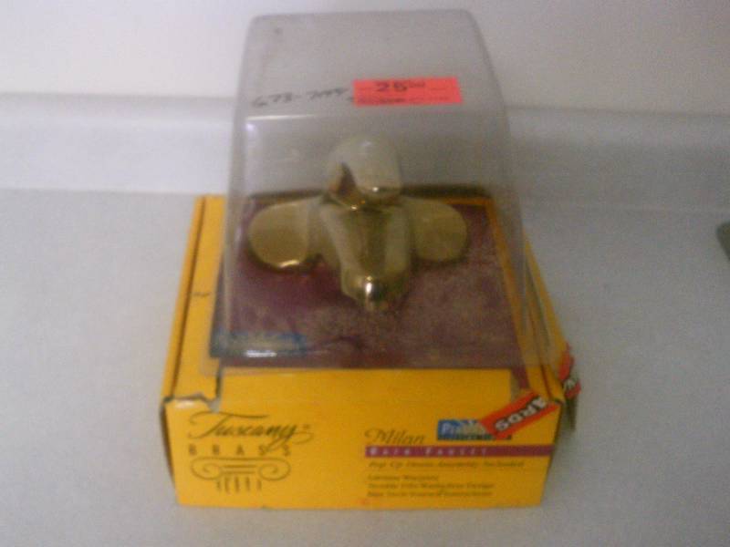 lot 42 image: Bath Faucet, Tuscany Brass, Milan