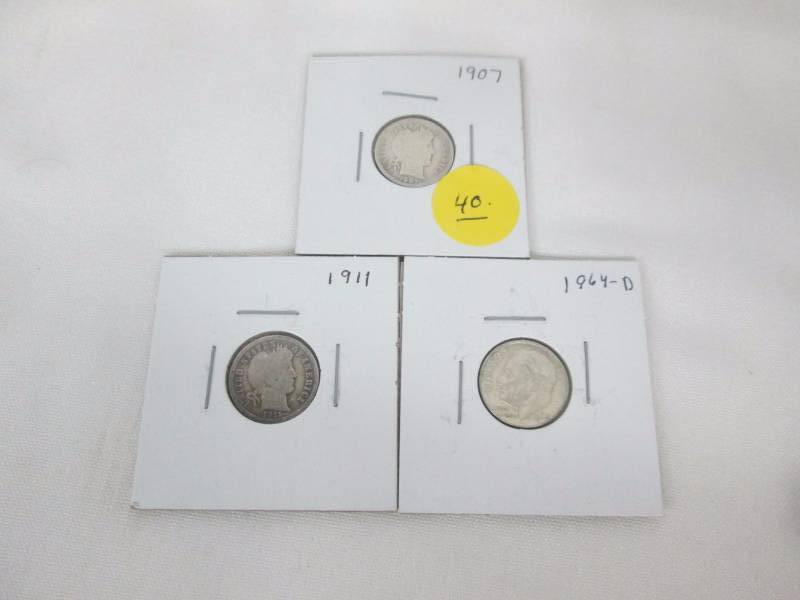 3 - Silver Dimes