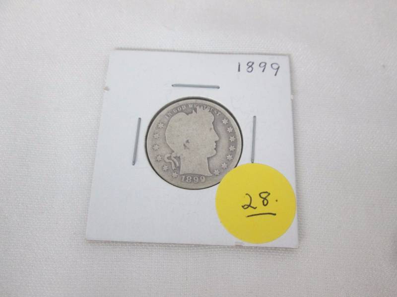 Barber Silver Quarter
