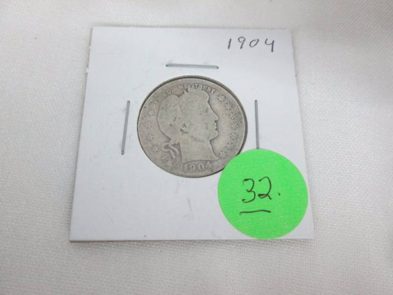 Barber Silver Quarter