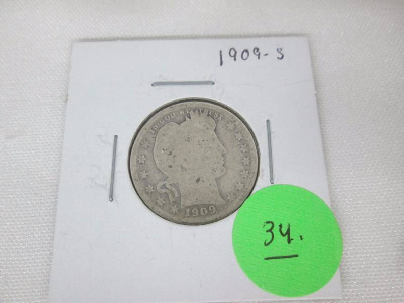 Barber Silver Quarter