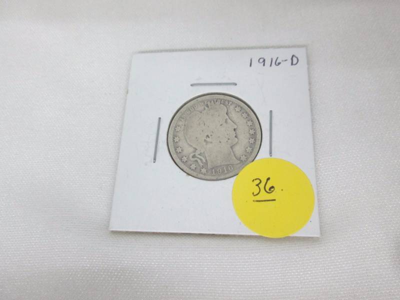 Barber Silver Quarter