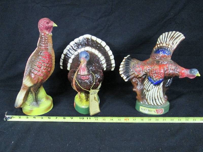 lot 16 image: Wild Turkey Decanters