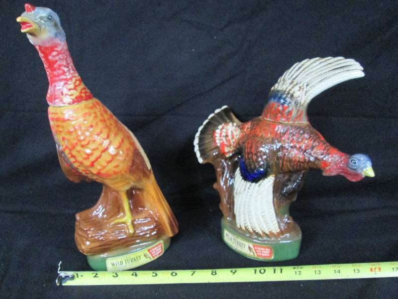 lot 17 image: Wild Turkey Decanters