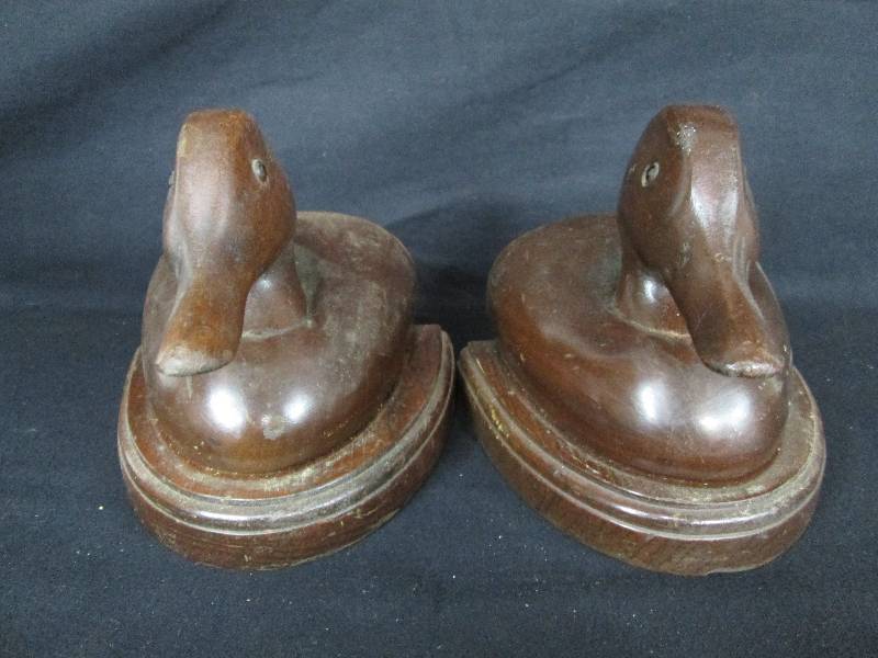 lot 41 image: Cornwall Duck Bookends