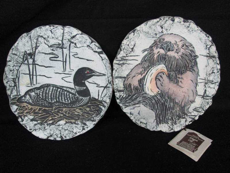 lot 51 image: Loon Shades of Clay Decorations