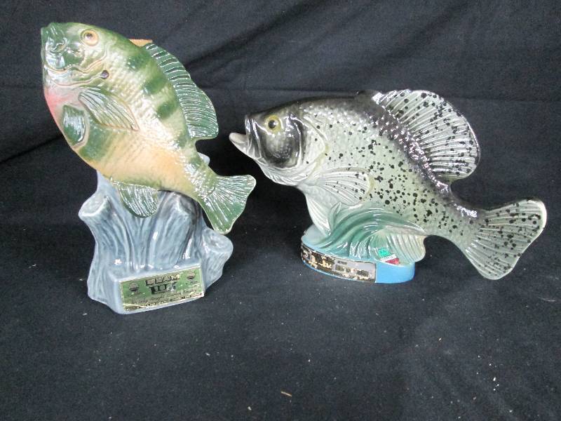 lot 76 image: Beam Crappie & Sunfish Decanters