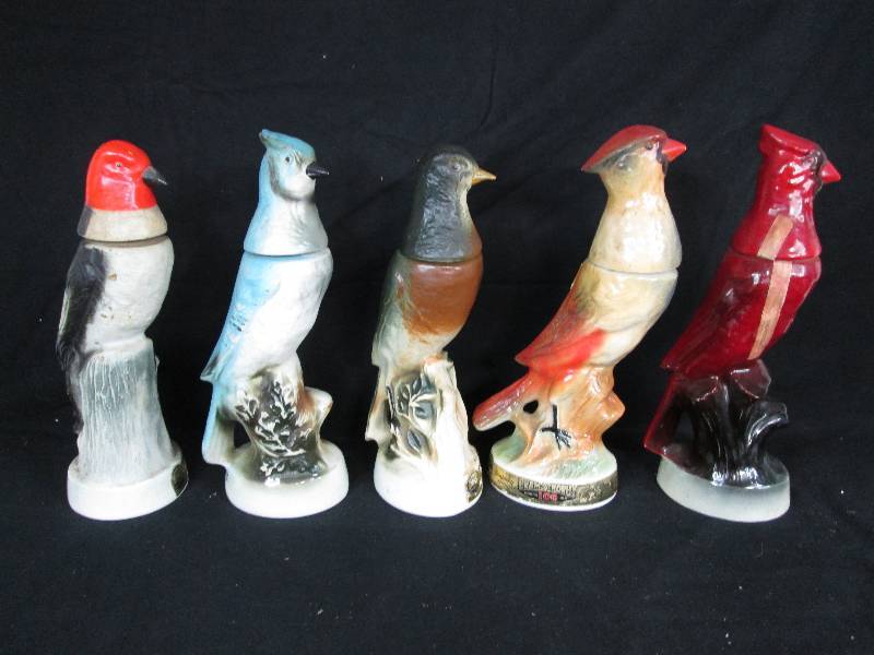 lot 83 image: Beam Bird Decanters