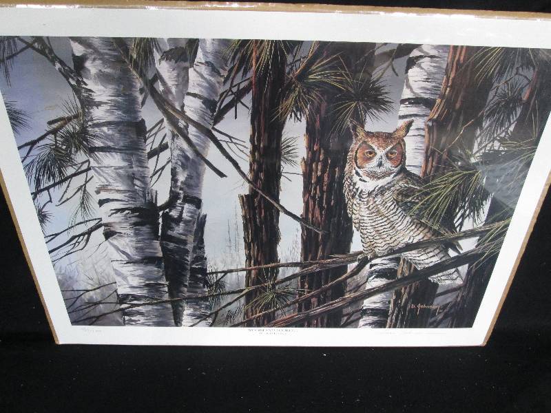 lot 124 image: Woodland Lookout By Dean Johnson Artwork