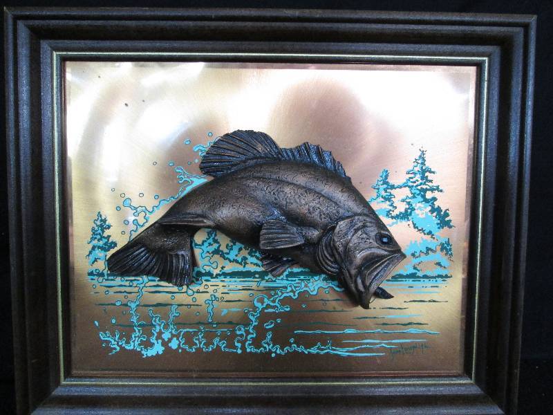 lot 126 image: 3D Copper wall Art