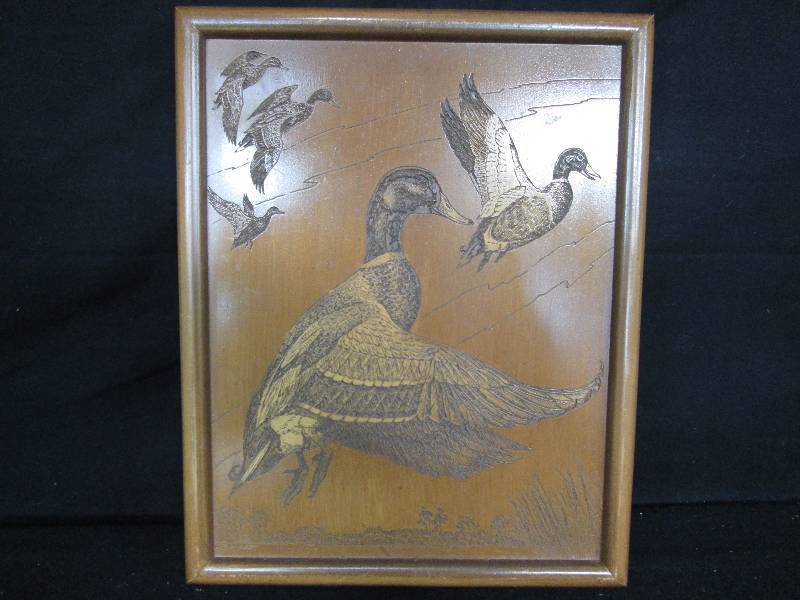 lot 133 image: E H Hart Duck Etching