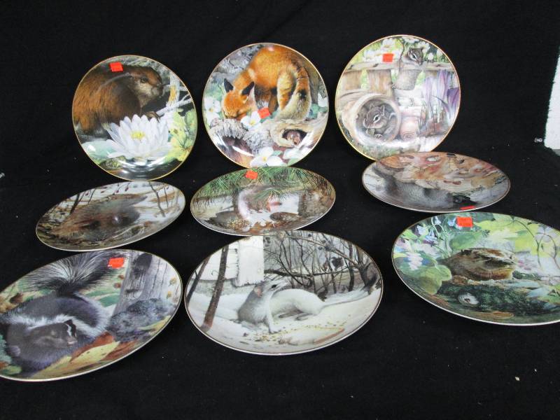 lot 146 image: Wildlife Collectors Plates