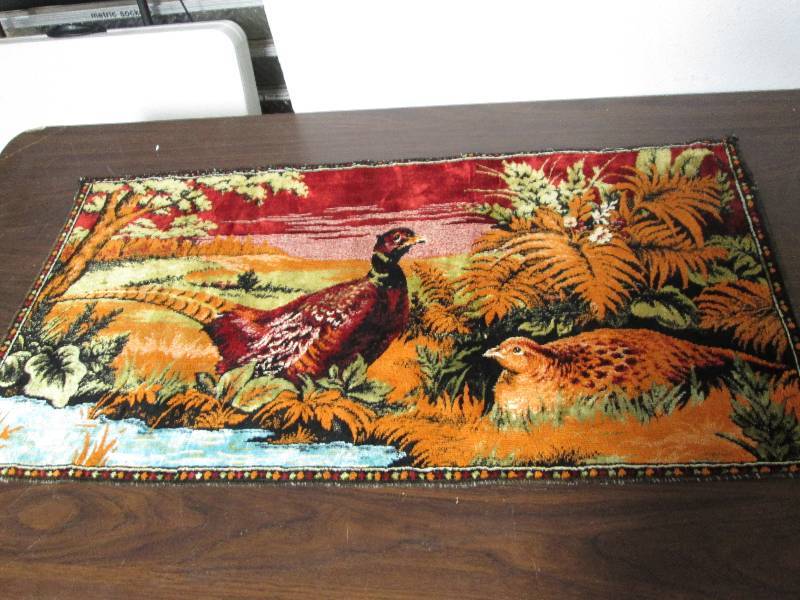 lot 151 image: Pheasant Lake Tapestry