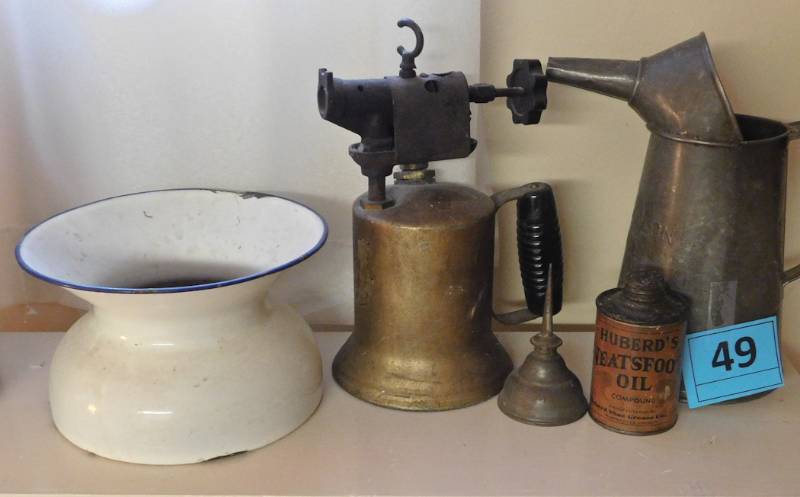 vintage metal items