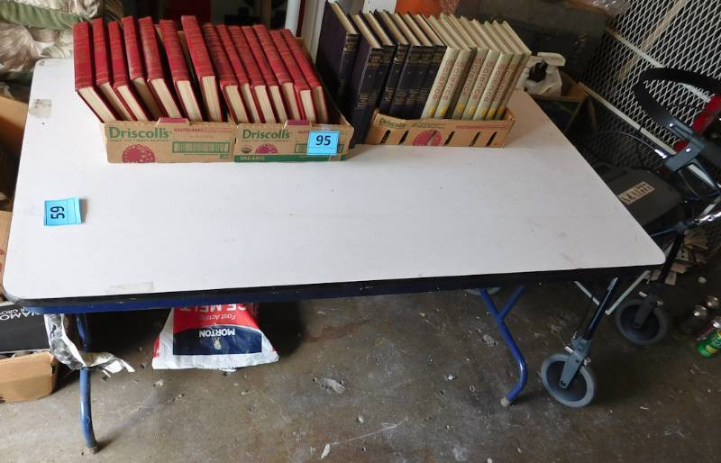 white top banquet style table