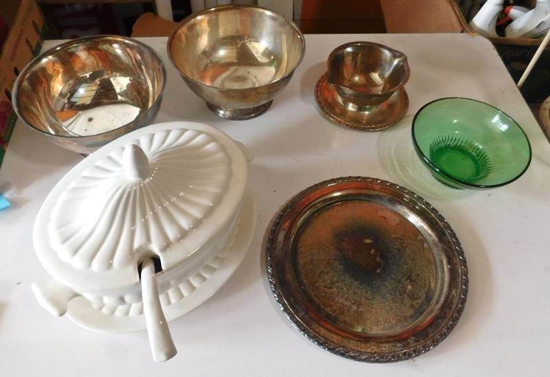 Serving items