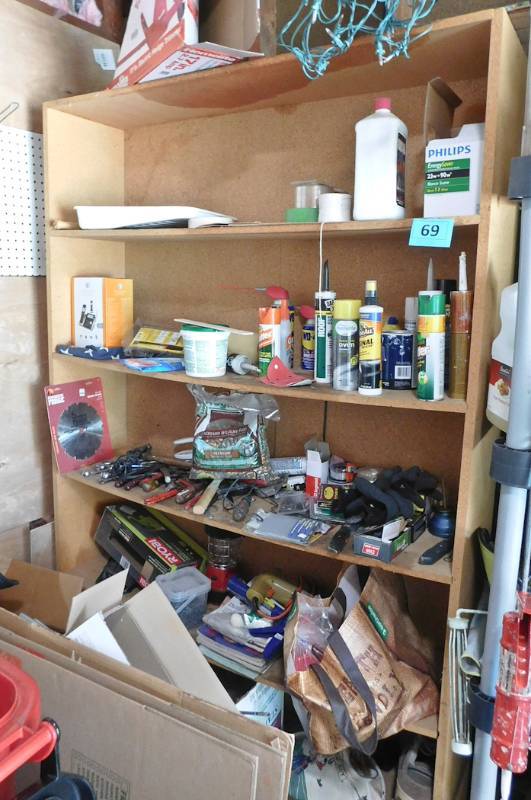 84 x 48 particle board shelf unit