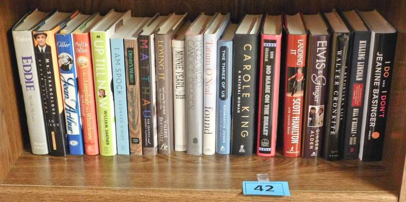 Lot of Biographies see photos for titles