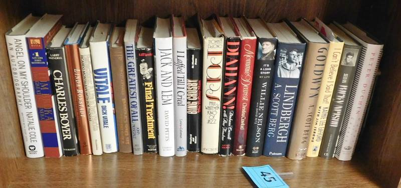 Lot of Biographies see photos for titles