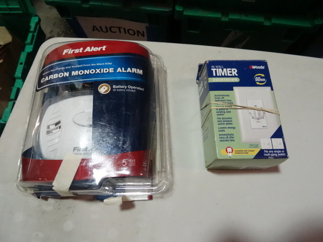 NEW Smoke Alarm and Light Timer Switch