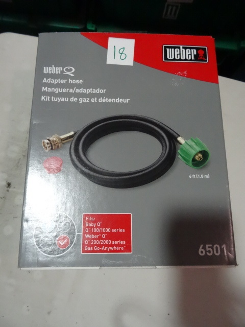 NEW Weber Propane adapter hose set