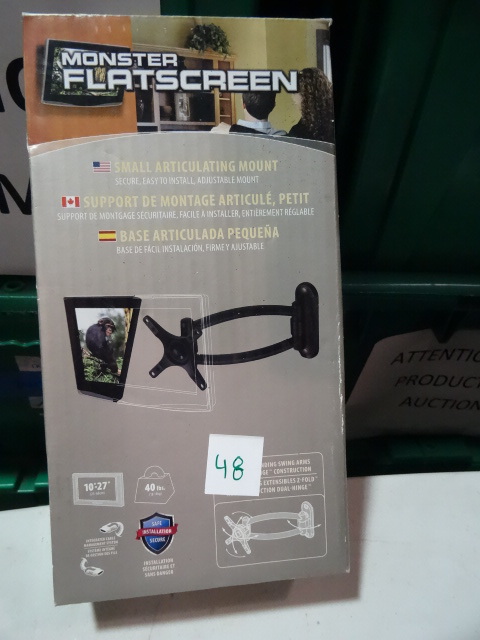 NEW Monster Brand Articulating Wall Mount for LCD TZV