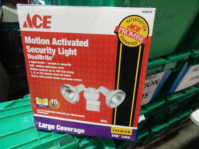 NEW ACE Motion Activated Security Light Fixture