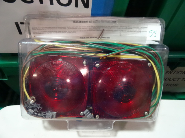 NEW Trailer Light Set with Wiring