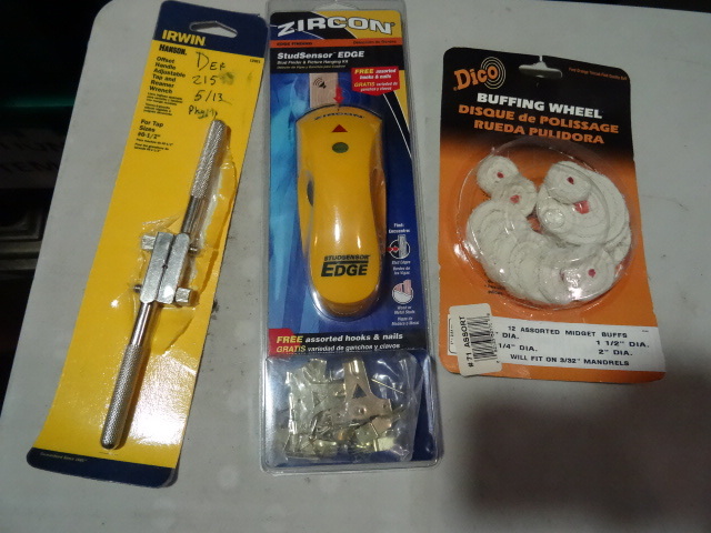 New Zircon Stud Sensor, Buffing Wheels and More