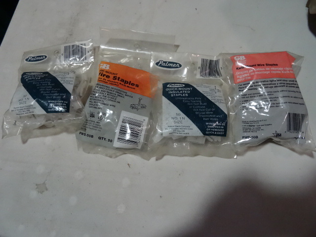 NEW Lot Insulated Staples