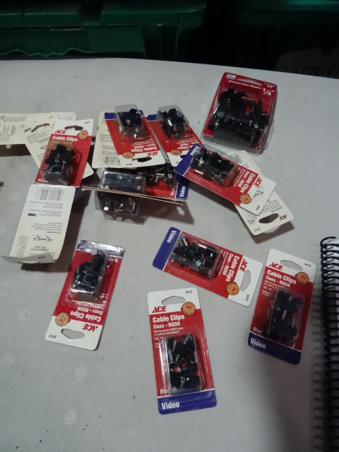 NEW Lot Cable Clips