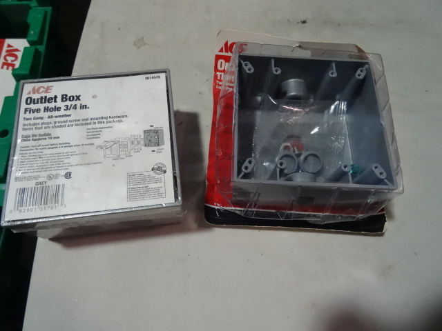NEW Qty 2 Outdoor Outlet Boxes