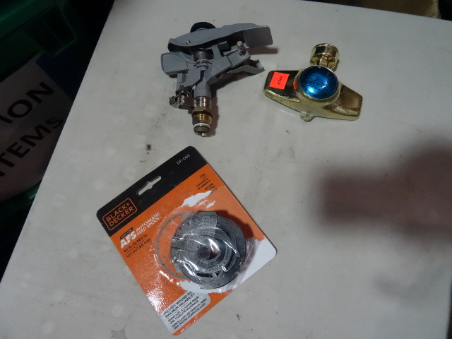 NEW Weed Whacker Line and Qty 2 Sprinkler Heads