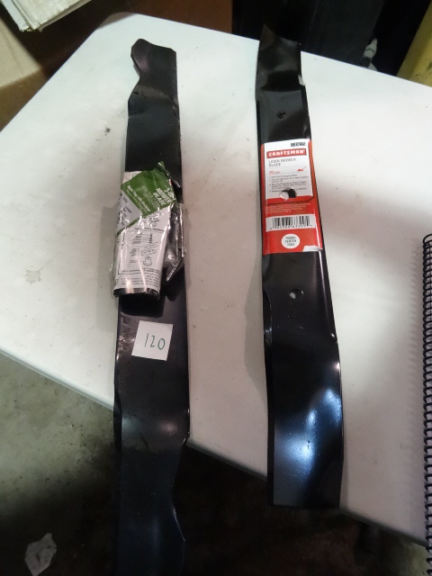 NEW Qty 2 Lawn Mower Blades Craftsman 21 in 7133275 and ACE 3 in 1 Blade