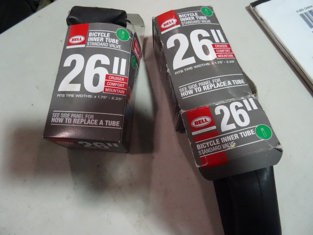 NEW Qty 2 26 in Bicycle Inner Tubes