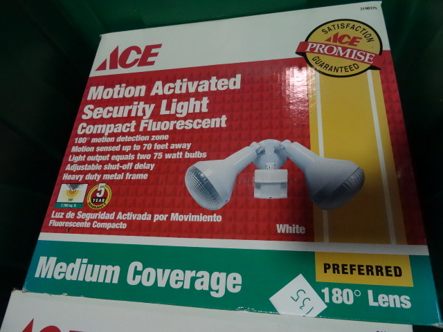 NEW ACE Motion Activated Security Light Fixture