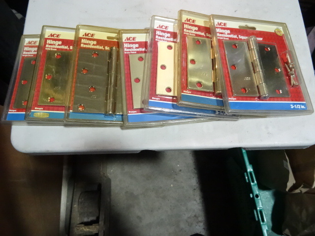 NEW Brass Door Hinges Various Sizes