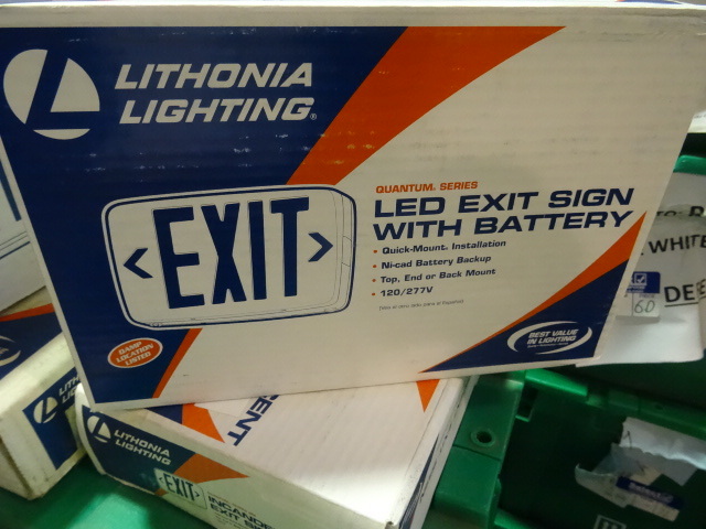 NEW Lithonia LED Exit Light Sign