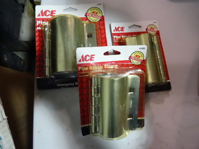 NEW Qty 4 Pipe Repair Clamps