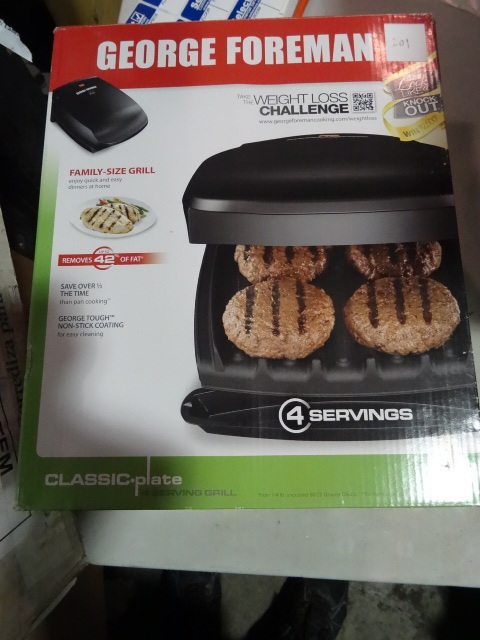 NEW George Foreman Grill
